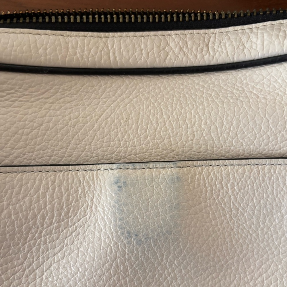 Coach Charles Leather Camera Messenger Bag - F26077 - White/Black - Picture 6 of 13